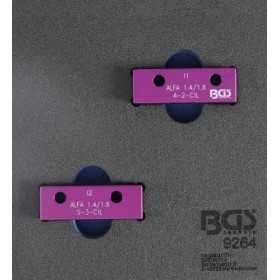 Insert de servante d'atelier 1/6 : Jeu dâ€™outils de verrouillage d'arbre Ã  came pour Alfa Romeo 1 6l 16V