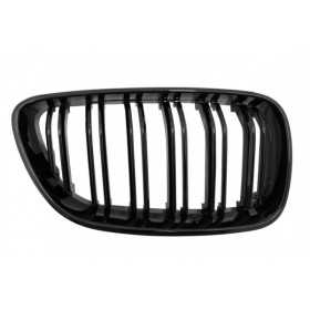 Calandre pour BMW 2er F22 F23 F87 14+ Double Stripe M Look Brillant...
