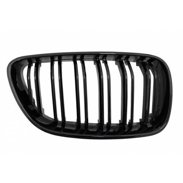 Calandre pour BMW 2er F22 F23 F87 14+ Double Stripe M Look Brillant...