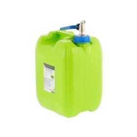 RÃ©servoir d'eau avec une longue valve en mÃ©tal dans le bouchon