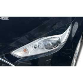 RDX Caches phares pour FORD Focus 3 Facelift (2015-2018) Light Brow...
