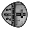 Daken® Serrure de fourgon Blackstone Silver Slam avec 2 clés |  | B...