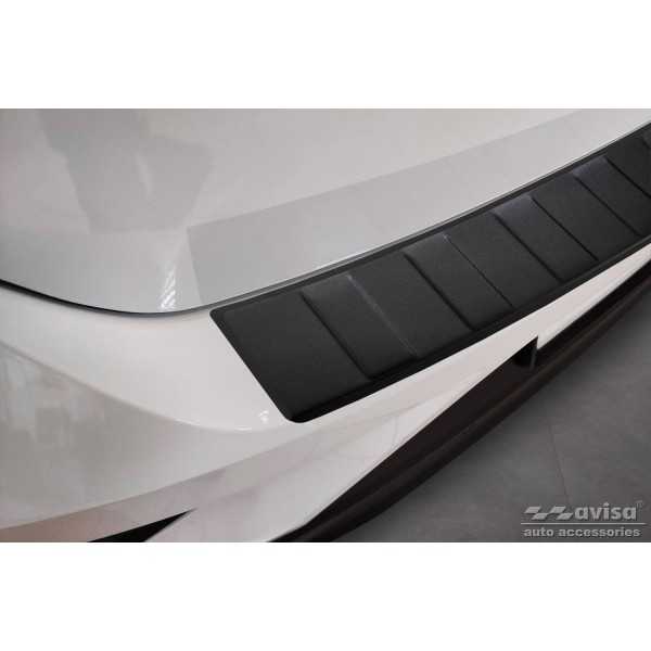 Seuil de coffre noir mat VOLKSWAGEN T-ROC/cabrio 2017-2022, FL 2022...