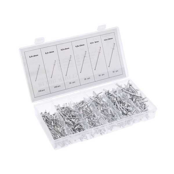Boite rivets en aluminium