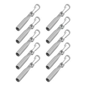 Fermeture d'extrÃ©mitÃ© de cÃ¢ble Ã˜8 mm avec crochets simplex jeu de 10 piÃ¨ces