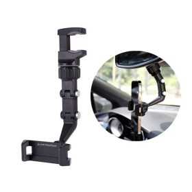 Support tÃ©lÃ©phone attachÃ© avec un clip au miroir