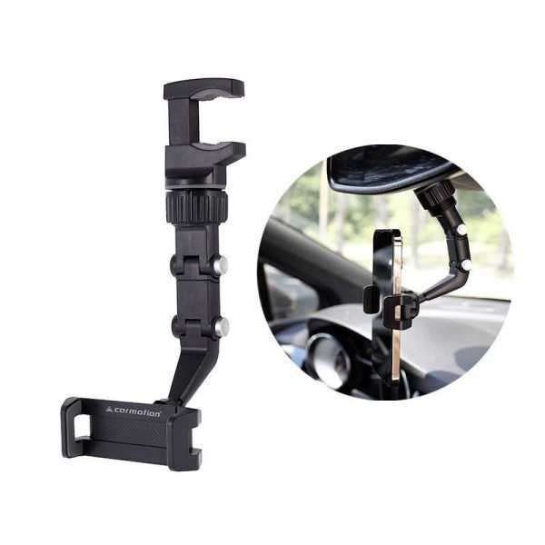 Support tÃ©lÃ©phone attachÃ© avec un clip au miroir