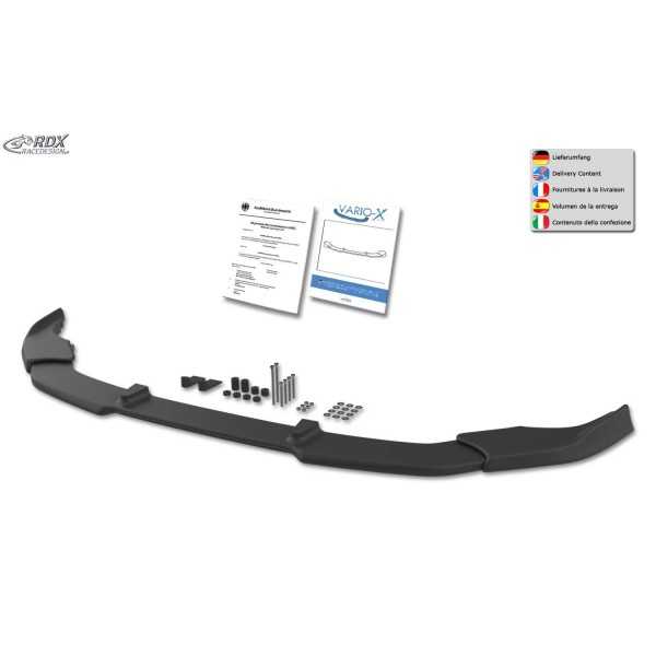 RDX spoiler avant VARIO-X pour FORD Kuga 2 (DM2) 2016-2020 Séparate...