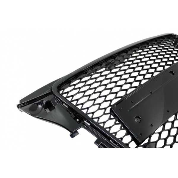 Sans Emblème Grille pour AUDI A3 8P Facelift 2007-2012 RS Look Nid ...