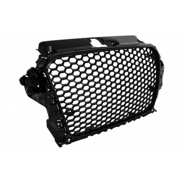 Calandre sans badge sur mesure pour Audi A3 8V 2012-2016 RS3 Design...