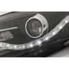 Phares LED DRL pour Audi A4 B7 11.04-03.08 Feux Diurnes Noir | KITT...