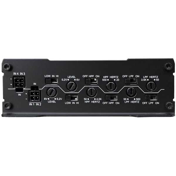 Amplificateur à 4 canaux série X-ION MICRO | AudioSystem | Amplific...