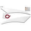 Couvre phares RDX pour VW Crafter (2006-2017) blanc brillant Light ...