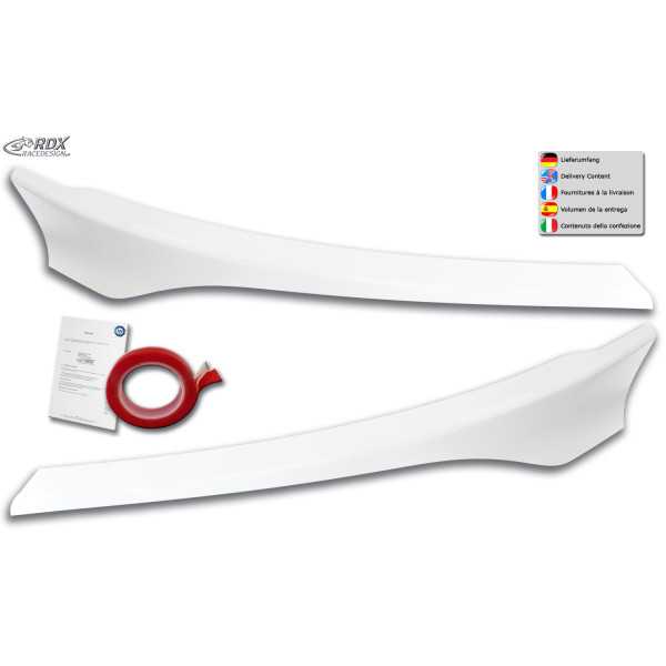 Couvre phares RDX pour FORD Transit Custom & Tourneo Custom 2018-20...