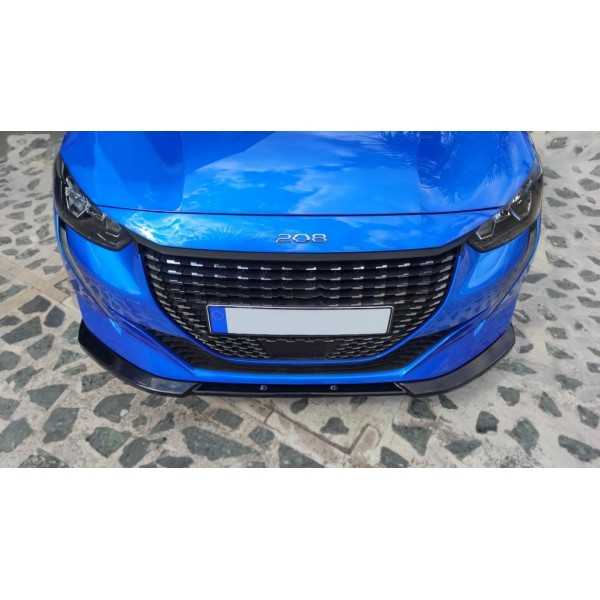 Bumper a pare-chocs avant spoiler adapté a la Peugeot 208 MK2 (2020...