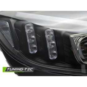 PHARES TUBE LED NOIR POUR MERCEDES W205 2014 - 2018 | tuning tec | ...