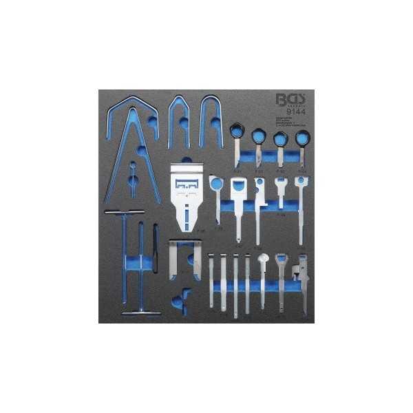 Insert de servante dâ€™atelier 2/3 : Kit de dÃ©montage de radio 52 piÃ¨ces