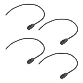 Cordon de fixation élastique 50 cm réglable - jeu de 4 pièces | Pro...