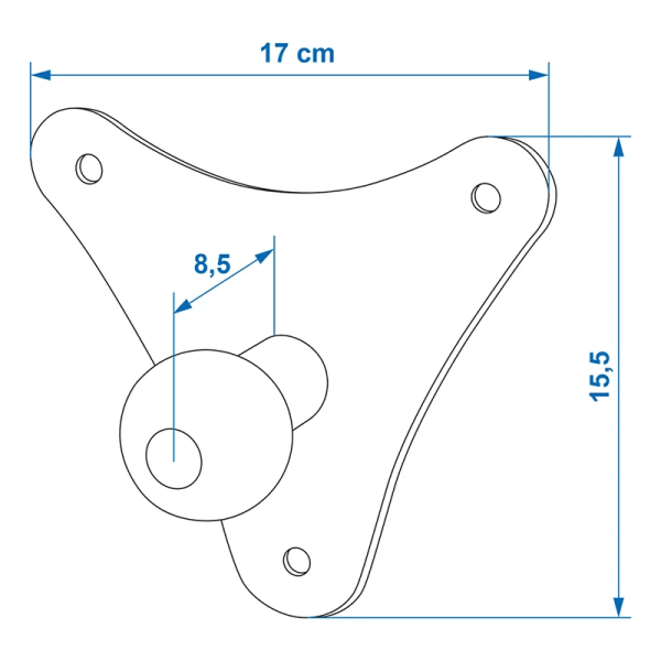 Support mural pour porte-vélos | ProPlus | Accessoires Porte Vélo