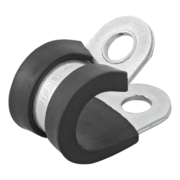 Collier fixation câble 10 mm avec protection en caoutchouc | ProPlu...