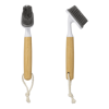Brosse à vaisselle silicone 23 cm Ø7 cm x 4 cm bambou | ProPlus | D...