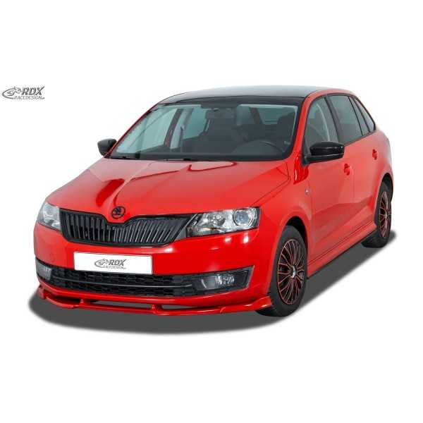 RDX Spoiler Avant VARIO-X pour SKODA Rapid (NH) 2012-2019 Répartite...