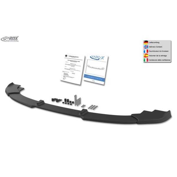 RDX Spoiler Avant VARIO-X pour RENAULT Master (2010-2021) / OPEL Mo...