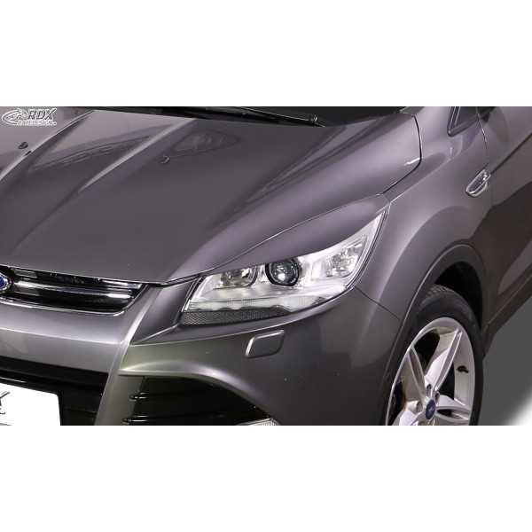 RDX Caches de phare pour FORD Kuga 2 (DM2) 2012-2016 Light Brows | ...