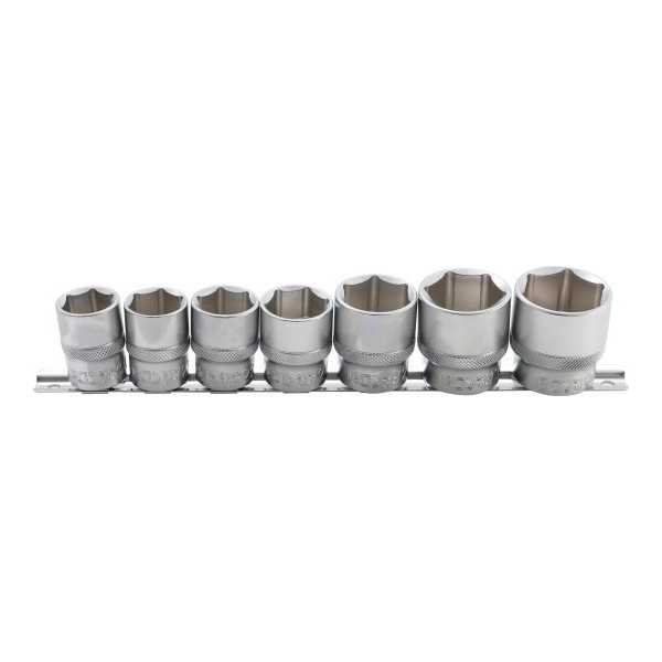 Jeu de Douilles six pans 12 5 mm 1/2" 20 32 mm 7 piÃ¨ces