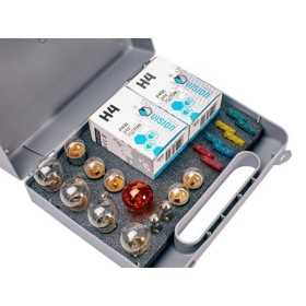 Coffret d'ampoule VISION 2x H4 24V 75/70W + 22 Ã©lÃ©ments