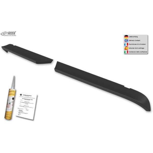 RDX Aileron de Toit pour VW Crafter & MAN TGE Toit Haut Standard (H...