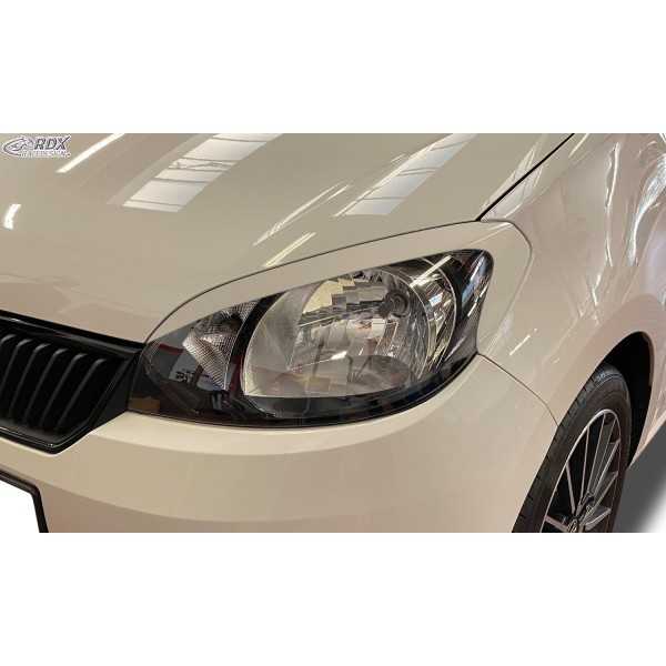 RDX Cache phares pour SKODA Citigo Light Brows