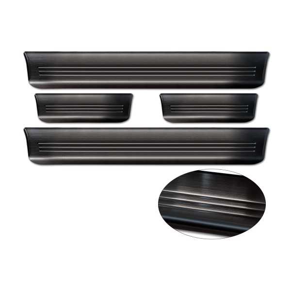 Seuil de porte noir TESLA MODEL S liftback 2012-2016