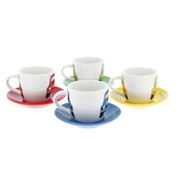 Tasses à expresso VW Coccinelle, set de 4 tasses 100ml |  | Tasse &...