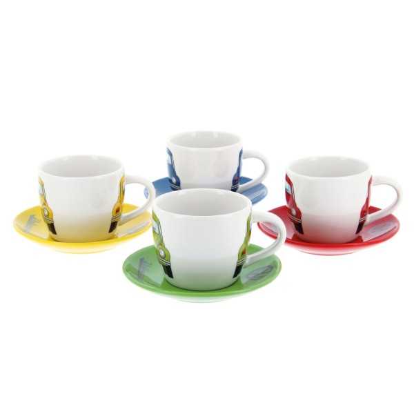 Tasses à expresso VW Coccinelle, set de 4 tasses 100ml |  | Tasse &...