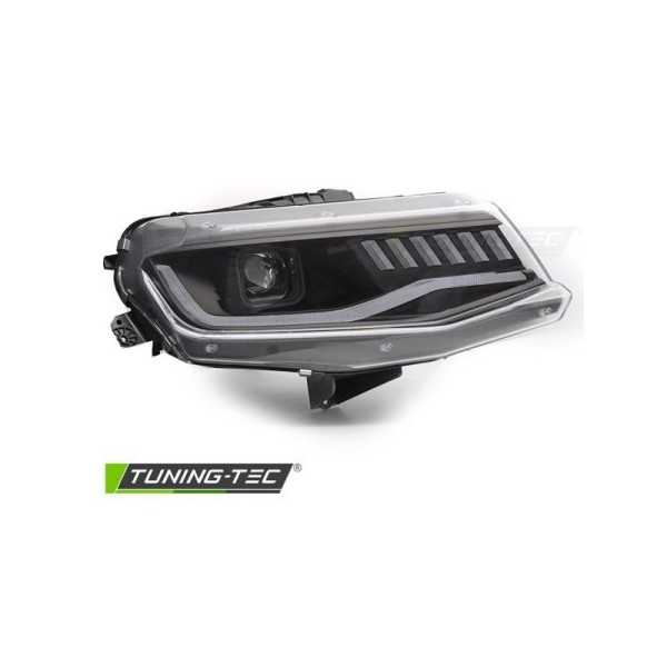PROJECTEUR CHEVROLET CAMARO 16-18 HID SEQ NOIR | tuning tec | Phare...