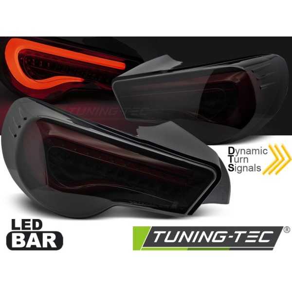 BARRE LED TOYOTA GT86 12-21 NOIR FUMÃ‰E ROUGE SEQ