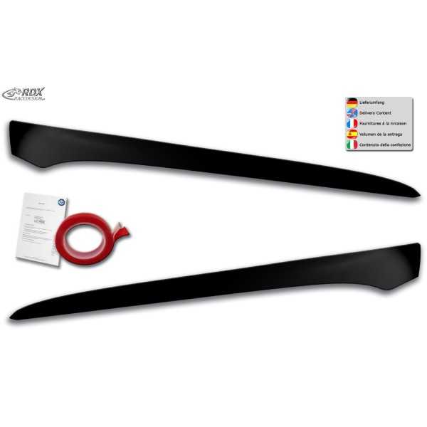 RDX Couvre phares pour BMW Série 3 E92 / E93 2010-2013 Light Brows ...