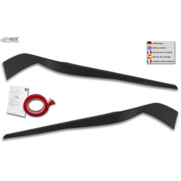 RDX Couvre phares pour BMW X1 F84 2015-2019 Light Brows | RDX | Pau...