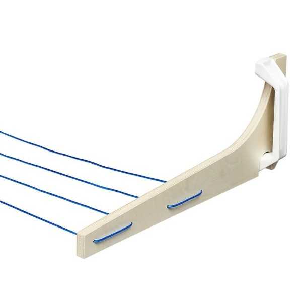 Supports corde à linge pour poignées de manœuvre verticales 3-pièce...