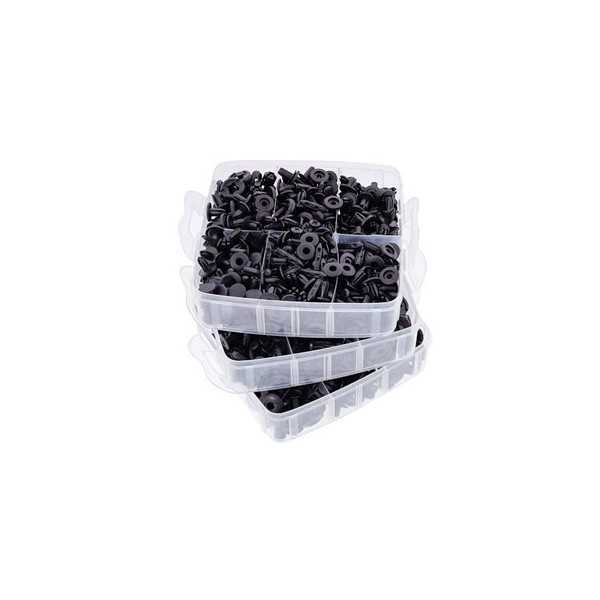 Clips pour tissus d'ameublement de voiture 625 pcs.