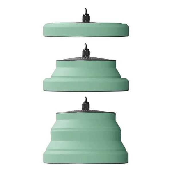 Lampe suspendue LED pliable verte Ø15cm | ProPlus | Spot encastrable