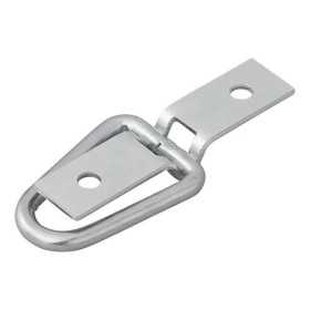 Anneau d'arrimage en 2 parties 72 x 16 mm - jeu de 6 pièces | ProPl...