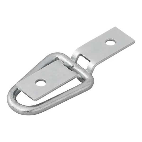 Anneau d'arrimage en 2 parties 72 x 16 mm - jeu de 6 pièces | ProPl...