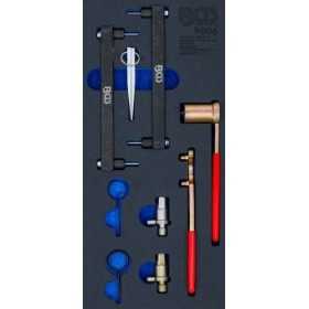 Insert de servante d'atelier 1/3 : Coffret de calage pour Land Rover / Jaguar V8