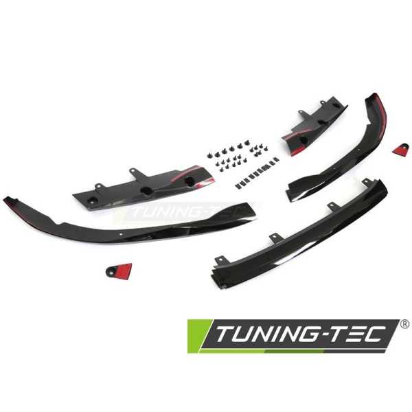 SPOILER AVANT PERFORMANCE NOIR BRILLANT pour BMW G22 G23 20-