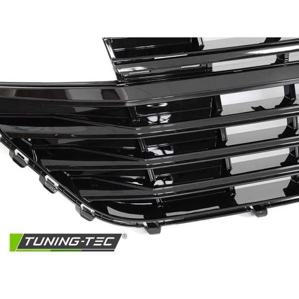 GRILLE NOIR BRILLANT AVEC BASE LOGO pour VW T6.1 20- | tuning tec |...