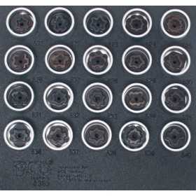 Insert de servante d'atelier 1/6 : Jeu dâ€™outils de rÃ©glage pour Ã©crous de jantes pour VAG 20 piÃ¨ces