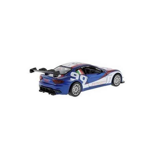 Modèle 1:43 Maserati GranTurismo MC GT4, bleu et blanc |  | Jouets