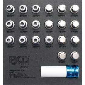 Insert de servante d'atelier 1/6 : Jeu dâ€™outils de rÃ©glage pour Ã©crous de jantes pour BMW 21 piÃ¨ces